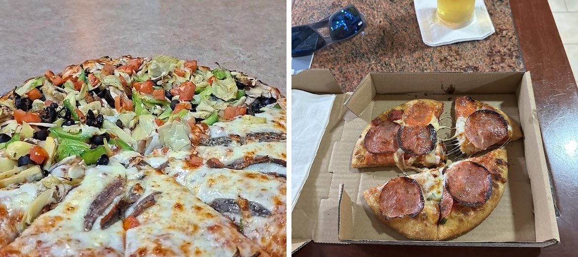 Pizza Torn Basil