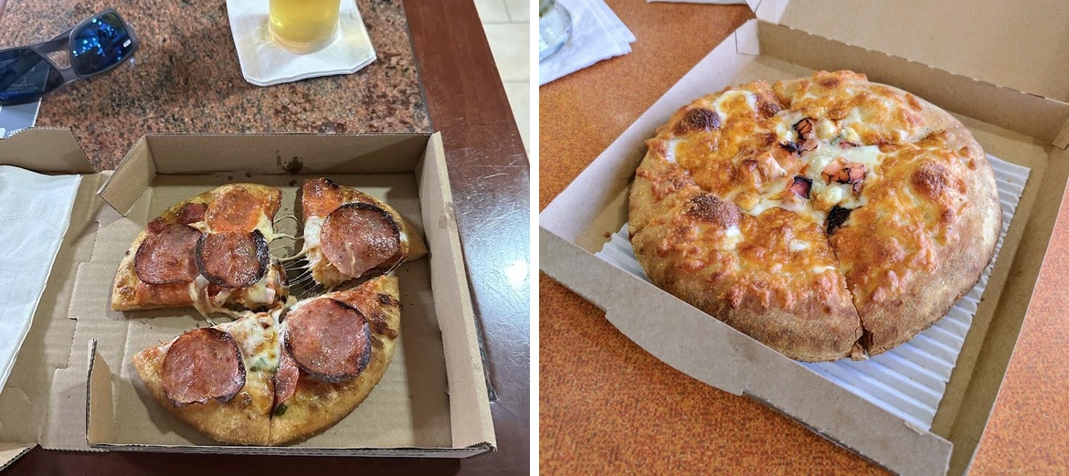 Pizza Torn Basil